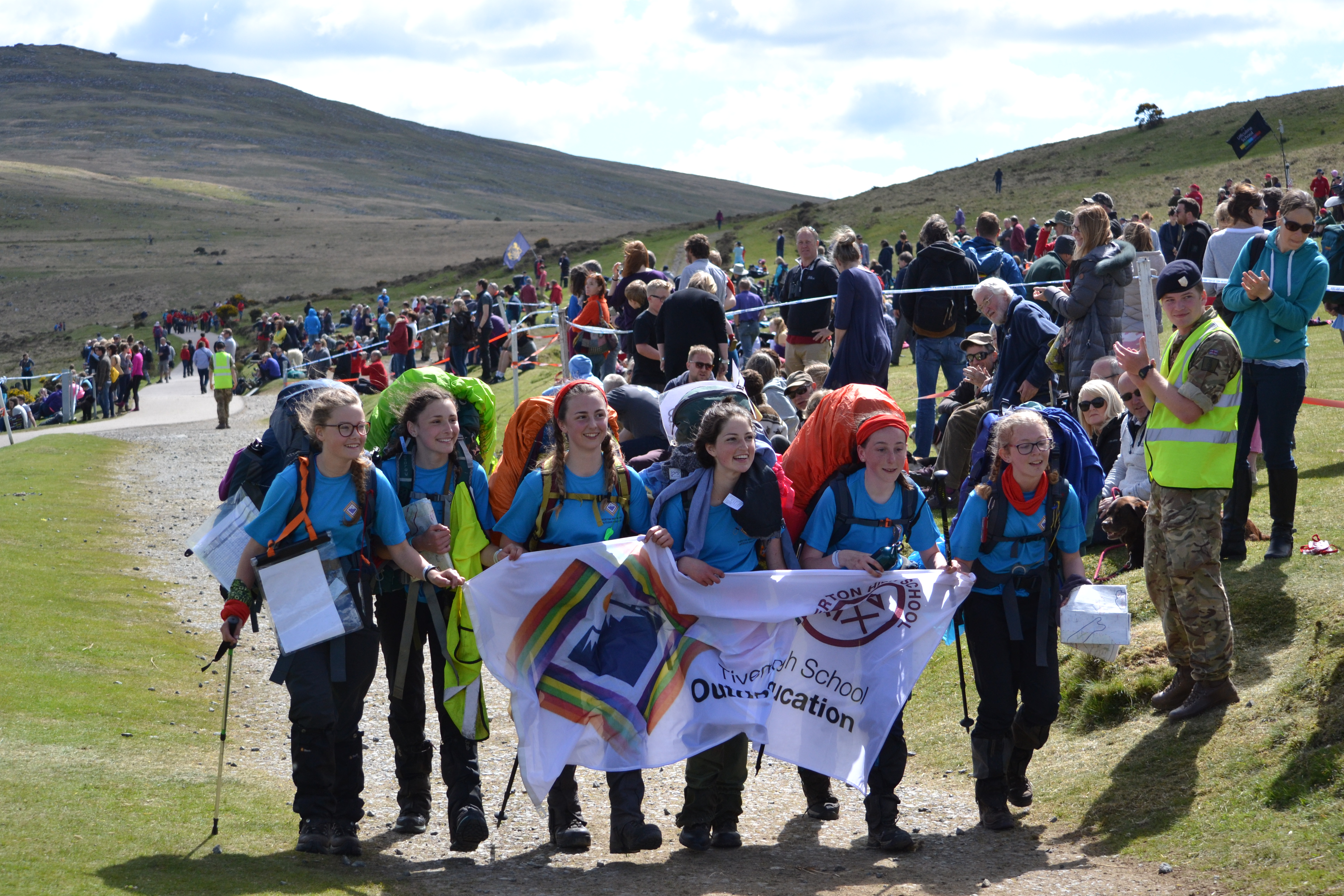 THS students tackle Ten Tors - Tiverton High School