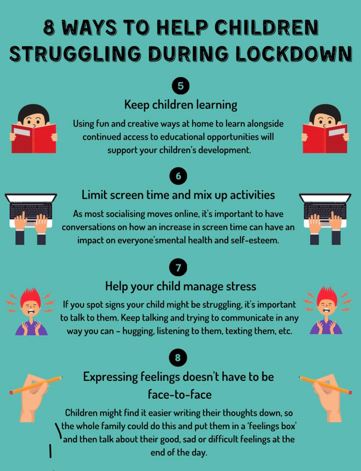 8 ways to help a child in lockdown 2