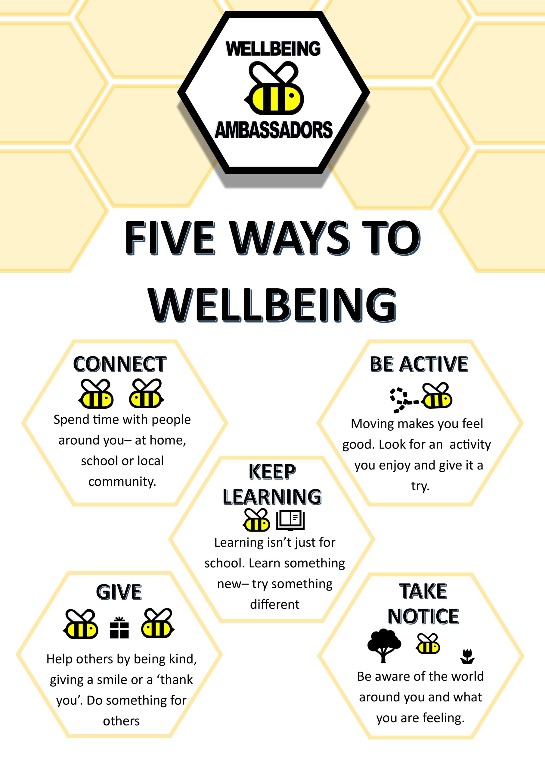 Wellbeing Ambassador poster 2